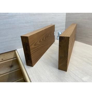 Ясень Печёный 180гр заготовка корпуса Тангент АА 43х175х480-445 мм, 2шт, 632 кг/м3-11