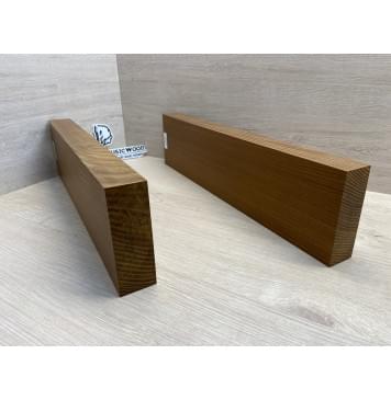 Ясень Печёный 180гр заготовка корпуса гитары со сквозным грифом Радиал АА 40.5х120х475-425 мм, 2 шт, 647 кг/м3-6