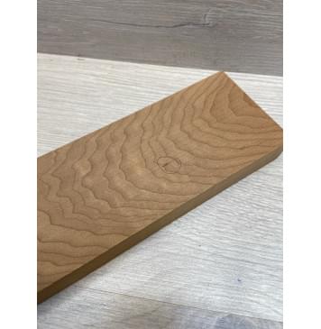 Клён Печёный 180гр заготовка грифа для Безголовой гитары Тангент АА 25.5х75х580 мм-1