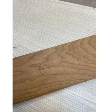 Клён Печёный 180гр заготовка грифа для Безголовой гитары Тангент АА 25.5х75х580 мм-4