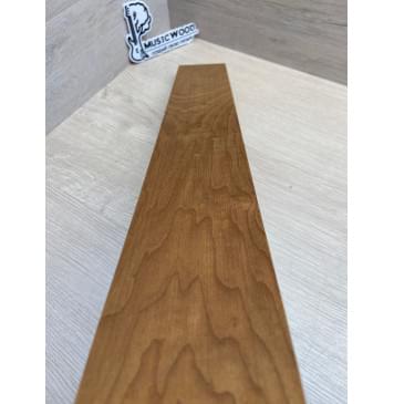 Клён Печёный 180гр заготовка грифа для Безголовой гитары Тангент АА 25.5х75х580 мм-5