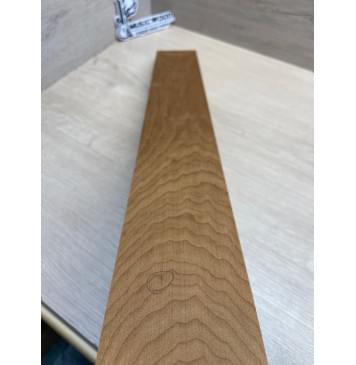 Клён Печёный 180гр заготовка грифа для Безголовой гитары Тангент АА 25.5х75х580 мм-3