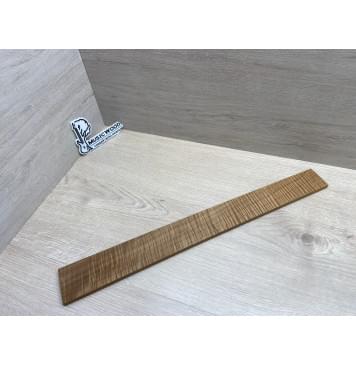 Клён Волнистый Печёный 180 гр заготовка накладки для электрогитары Смешанный А Волна ААА 9.5х64-50х545 мм-2