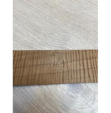 Клён Волнистый Печёный 180 гр заготовка накладки для электрогитары Смешанный А Волна ААА 9.5х64-50х545 мм-10