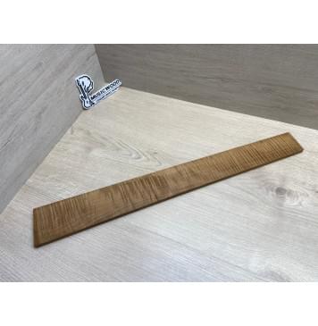 Клён Волнистый Печёный 180 гр заготовка накладки для электрогитары Смешанный АА Волна ААА 11х80-57х605 мм-2