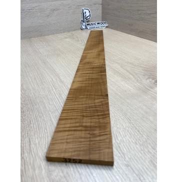 Клён Волнистый Печёный 180 гр заготовка накладки для электрогитары Смешанный АА Волна ААА 11х80-57х605 мм-5
