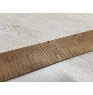 Клён Волнистый Печёный 180 гр заготовка накладки для электрогитары Смешанный АА Волна ААА 9х77-60х555 мм-3