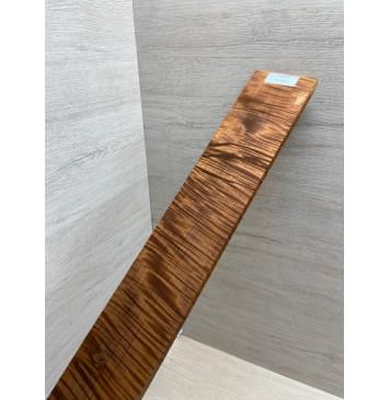 Клён Волнистый Печёный 180 гр заготовка накладки для электрогитары Смешанный АА Волна ААА 9х77-60х555 мм-11