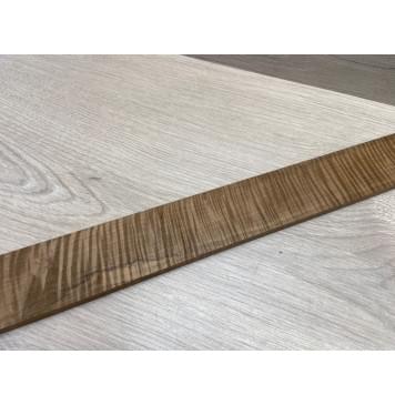 Клён Волнистый Печёный 180 гр заготовка накладки для электрогитары Смешанный АА Волна ААА 8.5х54-48х565 мм-11