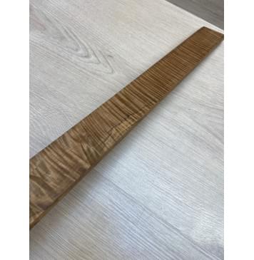 Клён Волнистый Печёный 180 гр заготовка накладки для электрогитары Смешанный АА Волна ААА 8.5х54-48х565 мм-13