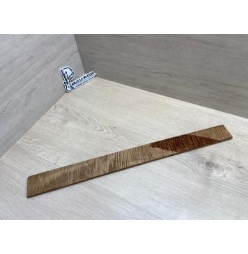 Клён Волнистый Печёный 180 гр заготовка накладки для электрогитары Смешанный АА Волна ААА 8.5х54-48х565 мм-14