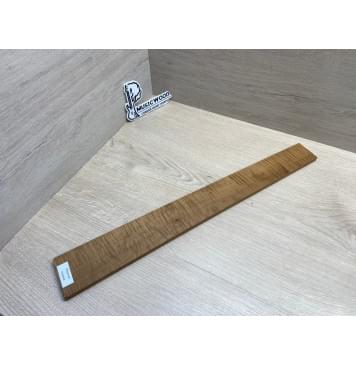 Клён Волнистый Печёный 180 гр заготовка накладки для электрогитары Смешанный А Волна АА 9.7х70-50х530 мм-8