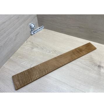Клён Волнистый Печёный 180 гр заготовка накладки для электрогитары Смешанный ААА Волна АА 10х80-65х560 мм-3