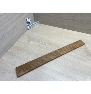 Клён Волнистый Печёный 180 гр заготовка накладки для электрогитары Радиал АА Волна ААА 9.7х53-43х470 мм-3