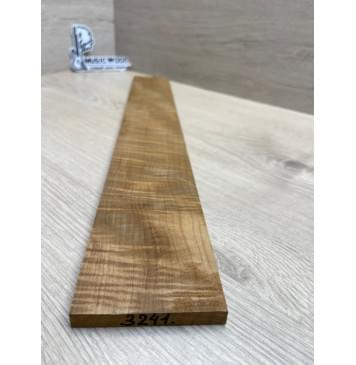 Клён Волнистый Печёный 180 гр заготовка накладки для электрогитары Радиал АА Волна ААА 9х73х550 мм-2