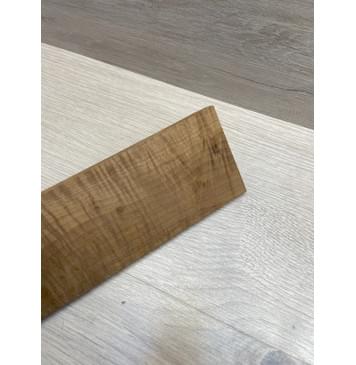 Клён Волнистый Печёный 180 гр заготовка накладки для электрогитары Смешанный ААА Волна ААА 8.2х80х515 мм-4