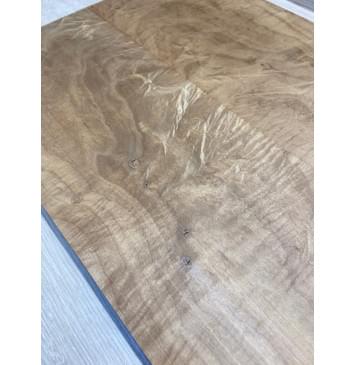 Клён Волнистый Печёный 180гр заготовка на топ Смешанный А Волна АА 20х186-182х530 мм - 2 шт.(книжкой)-8