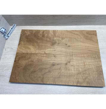 Клён Волнистый Печёный 180гр заготовка на топ Смешанный А Волна АА 20х186-182х530 мм - 2 шт.(книжкой)-11