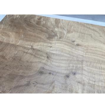 Клён Волнистый Печёный 180гр заготовка на топ Смешанный А Волна АА 20х186-182х530 мм - 2 шт.(книжкой)-9