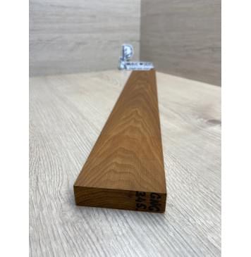 Клён Печёный 180гр заготовка грифа для Безголовой гитары Тангент АА 21х75х560 мм-2