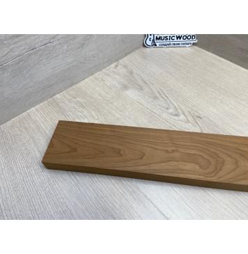 Клён Печёный 180гр заготовка грифа для Безголовой гитары Тангент АА 25х80х530 мм-7