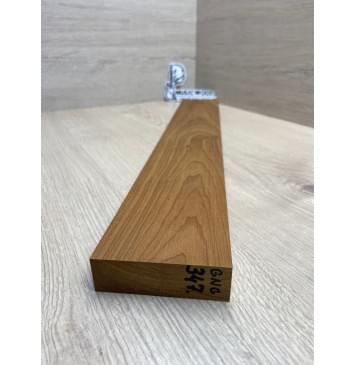 Клён Печёный 180гр заготовка грифа для Безголовой гитары Тангент АА 25х80х530 мм-2