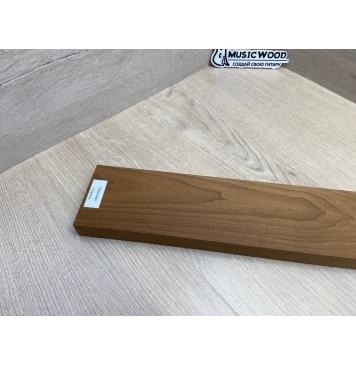 Клён Печёный 180гр заготовка грифа для Безголовой гитары Тангент АА 25х80х530 мм-9