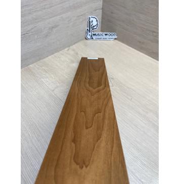 Клён Печёный 180гр заготовка грифа для Безголовой гитары Тангент АА 25х80х530 мм-3