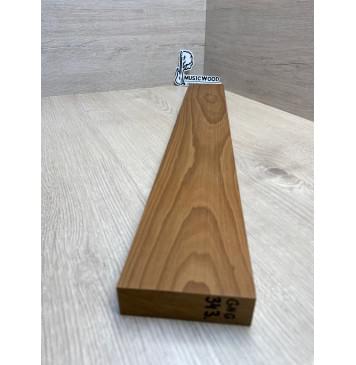 Клён Печёный 180гр заготовка грифа для Безголовой гитары Тангент АА 27х88х625 мм-3