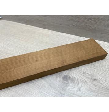 Клён Печёный 180гр заготовка грифа для Безголовой гитары Радиал АА 26х85-77х640 мм-7