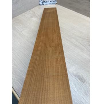 Клён Печёный 180гр заготовка грифа для Безголовой гитары Радиал АА 26х85-77х640 мм-3