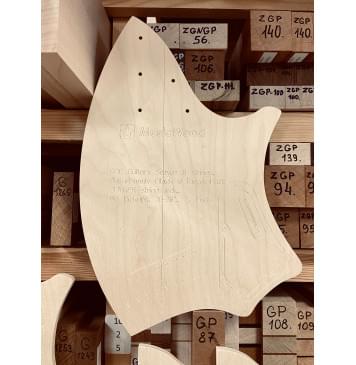 GOC Guitars Satya+ 8 strings, GuitarFamily Black 8 Pieces-PRO, GUYKER string lock, BG Pickups, 26-28", 24 Frets, полный комплект для фрезеровки гитары, фанера 8мм-5