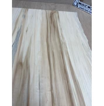 Клён Американский заготовка на топ для Тревел гитары Смешанный ААА 23х290-280х445 мм-10