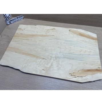 Клён Американский Spalted заготовка на тор Смешанный ААА 12х175-140х530 мм (2 шт, книжкой)-2