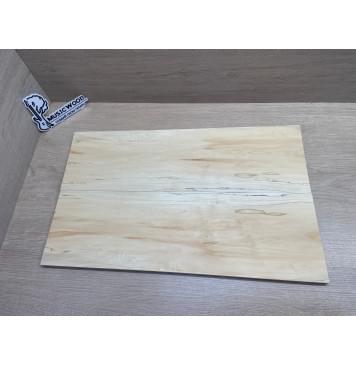 Клён Американский Spalted заготовка на тор Смешанный ААА 11х167-154х520 мм (2 шт, книжкой)-1