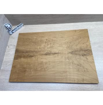 Клён Волнистый Печёный 180 гр заготовка на топ Смешанный АА Волна ААА 13х187-182х525 мм (2 шт, под заливку)-5