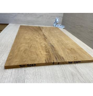 Клён Волнистый Печёный 180 гр заготовка на топ Смешанный АА Волна ААА 13х187-182х525 мм (2 шт, под заливку)-9