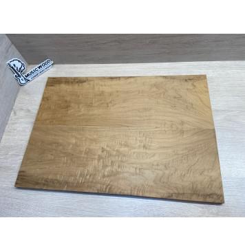 Клён Волнистый Печёный 180 гр заготовка на топ Смешанный АА Волна ААА 13х187-182х525 мм (2 шт, под заливку)-10