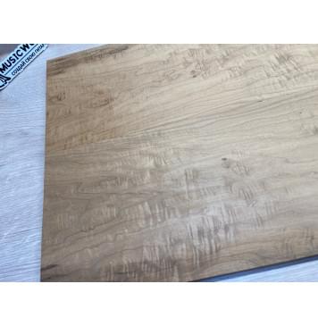 Клён Волнистый Печёный 180 гр заготовка на топ Смешанный АА Волна ААА 13х187-182х525 мм (2 шт, под заливку)-11