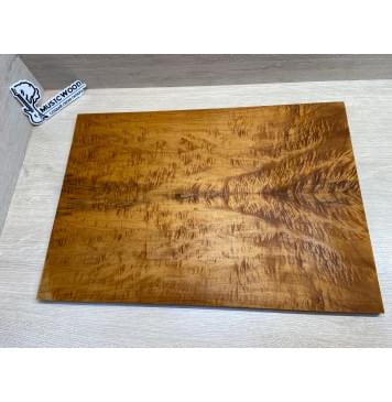 Клён Волнистый Печёный 180 гр заготовка на топ Смешанный АА Волна ААА 13х187-182х525 мм (2 шт, под заливку)-17