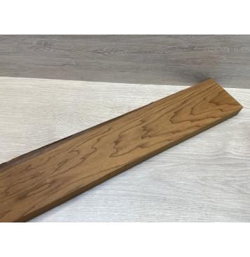 Клён Печёный 180гр заготовка грифа для бас-гитары Тангент АА 25х88х900 мм-9