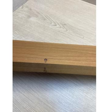 Клён Печёный 180гр заготовка грифа для бас-гитары Тангент АА 24.5х95х895 мм-2