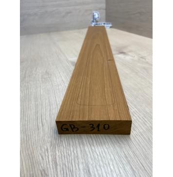 Клён Печёный 180гр заготовка грифа для бас-гитары Тангент АА 24.5х95х895 мм-3