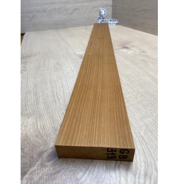 Клён Печёный 180гр заготовка грифа для бас-гитары Радиал АА 23х87-82х870 мм-3