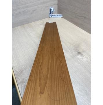 Клён Печёный 180 гр заготовка грифа для электрогитары Тангент А 24х89х725 мм-5