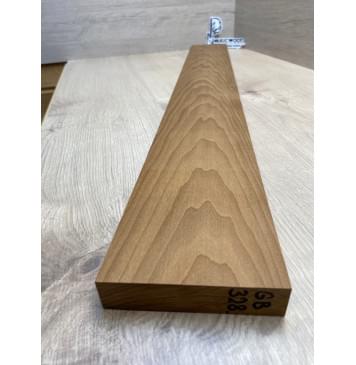 Клён Печёный 180гр заготовка грифа для бас-гитары Тангент ААА 25х108х890 мм-3