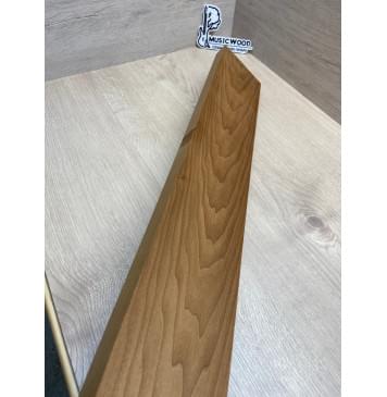 Клён Печёный 180гр заготовка грифа для бас-гитары Тангент ААА 25х108х890 мм-8