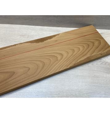 Клён Печёный 180гр заготовка грифа для бас-гитары Тангент ААА 25х173х1020 мм-14