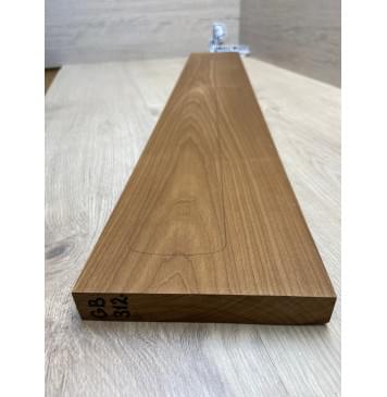 Клён Печёный 180гр заготовка грифа для бас-гитары Тангент АА 23х143х910 мм-2