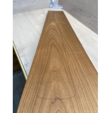 Клён Печёный 180гр заготовка грифа для бас-гитары Тангент АА 23х143х910 мм-6